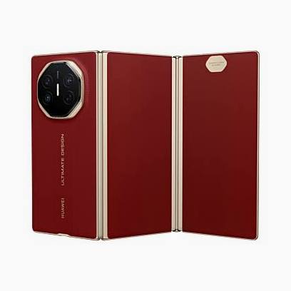 HUAWEI Mate XT Ultimate Design, 16GB RAM + 512GB, Triple-Fold Smartphone, 10.2" OLED Tri-Fold Display, 50MP Ultra Aperture Camera with OIS, 5600mAh Battery, 66W SuperCharge, HarmonyOS 4.2 (Global)