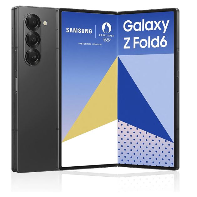 SAMSUNG Galaxy Z Fold6 5G, 1TB, 12GB RAM, 7.6" Foldable Dynamic AMOLED 2X Display, Snapdragon 8 Gen 3, 50MP Triple Rear Camera, 25W Fast Charging, Android 14, Unlocked Dual SIM Smartphone (2024)